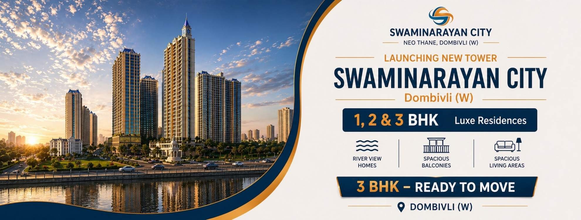 Swaminarayan City Dombivli | 1 & 2 BHK Flat